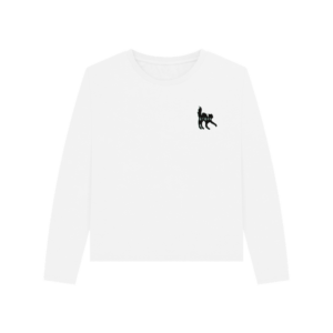 Stray x Cat Wizard - Women's Panther-Cat Heavy Long Sleeve T