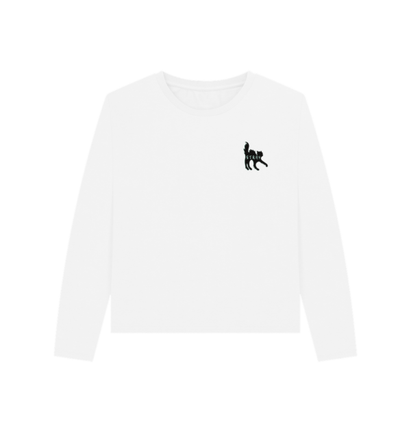 Stray x Cat Wizard - Women's Panther-Cat Heavy Long Sleeve T