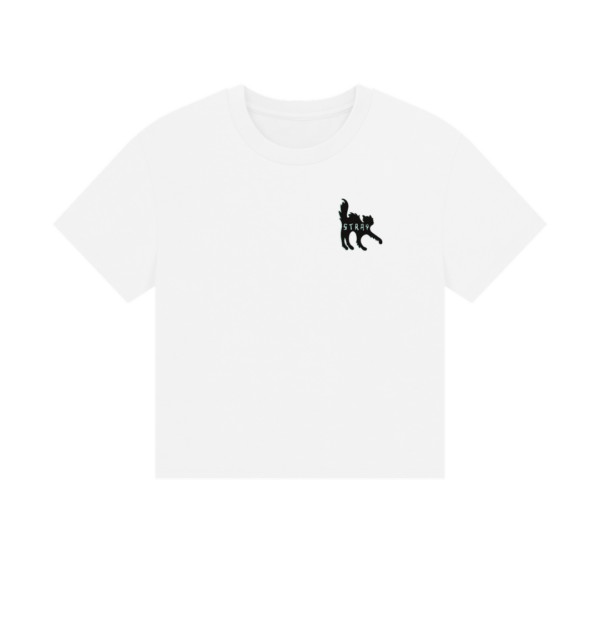 Stray x Cat Wizard - Women's Panther-Cat Boxy-T