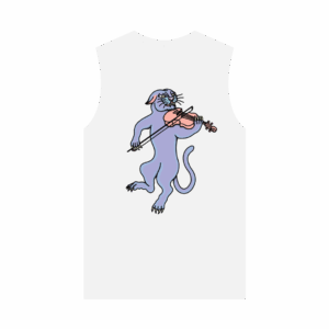 Stray x Cat Wizard - Men's Panther-Cat Vest - Image 2